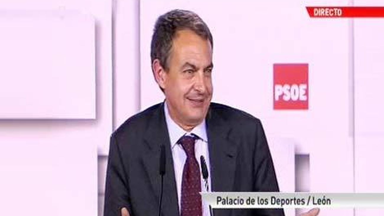 Zapatero elude hablar de Bildu y culpa al PP del paro