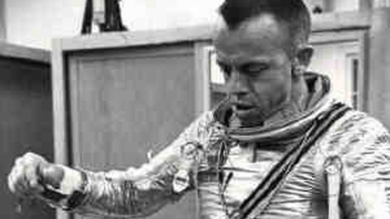El astronauta Alan Shepard