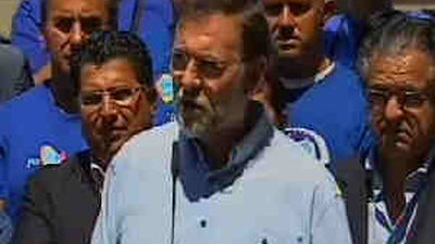 Rajoy dice que el PP tiene la misma culpa de la crisis que Di Stefano de la eliminación del Madrid en la Champioms