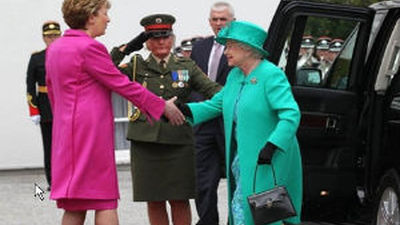 Histórica visita de Isabel II a Irlanda 90 años después de su independencia