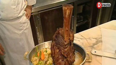 Receta de guiso de zancarrón con verduras