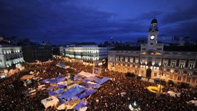 Los acampados mantienen la concentración prevista para este sabado en Sol
