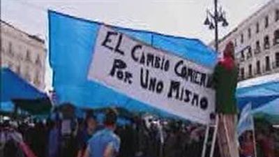 Las reivindicaciones de los acampados