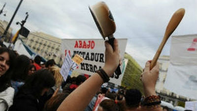 La Policía no desalojará la Puerta  del Sol mientras no haya incidentes