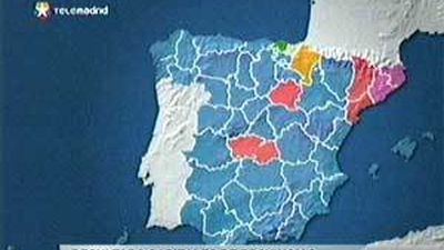 El mapa municipal se tiñe de azul