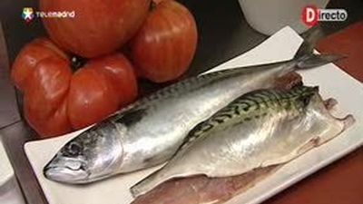 Receta de una cazuela de caballa