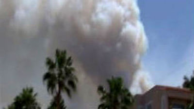 El incendio de Ibiza está "mucho  más estabilizado" aunque todavía no ha sido controlado