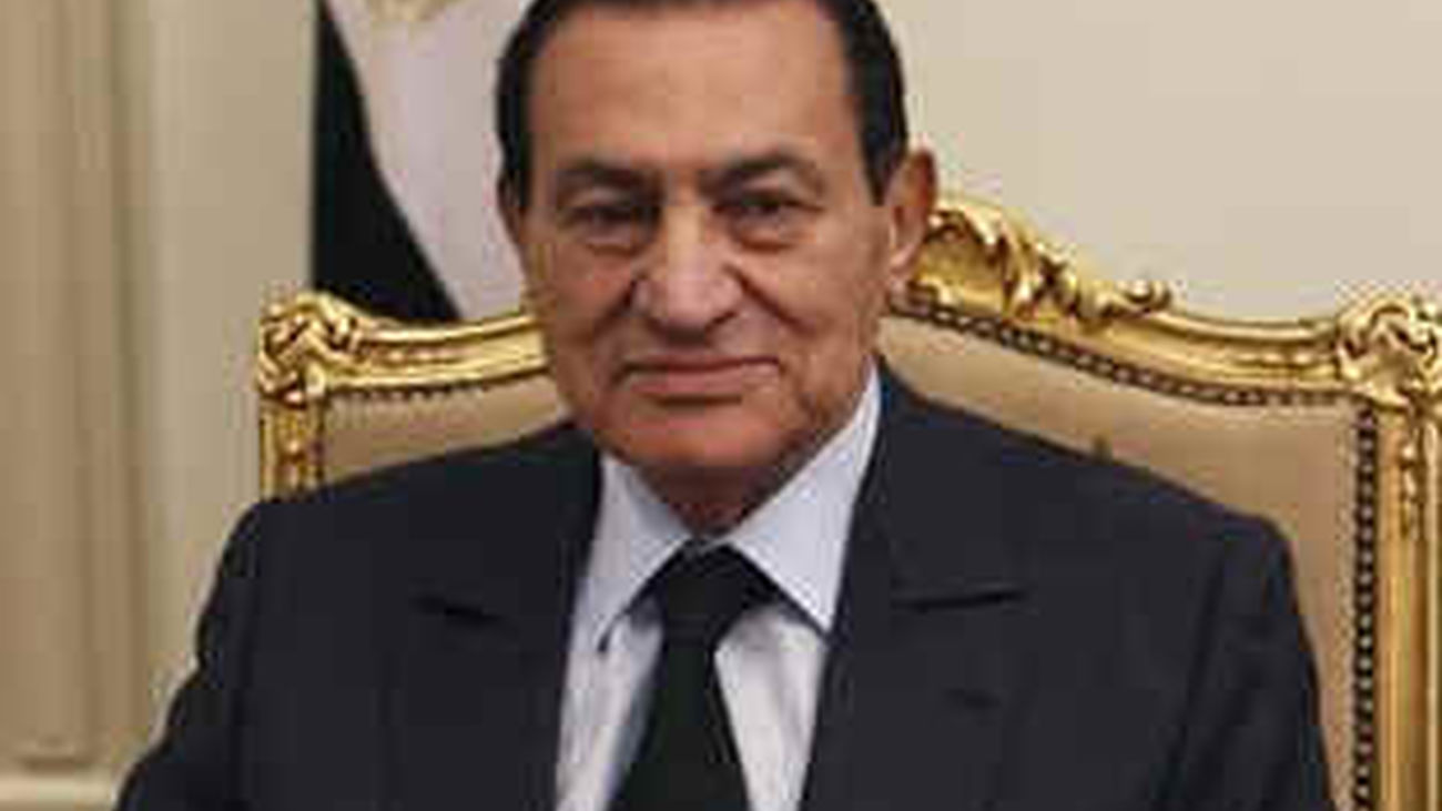 Bloqueados 28 millones de euros en productos financieros  e inmuebles de Mubarak en España