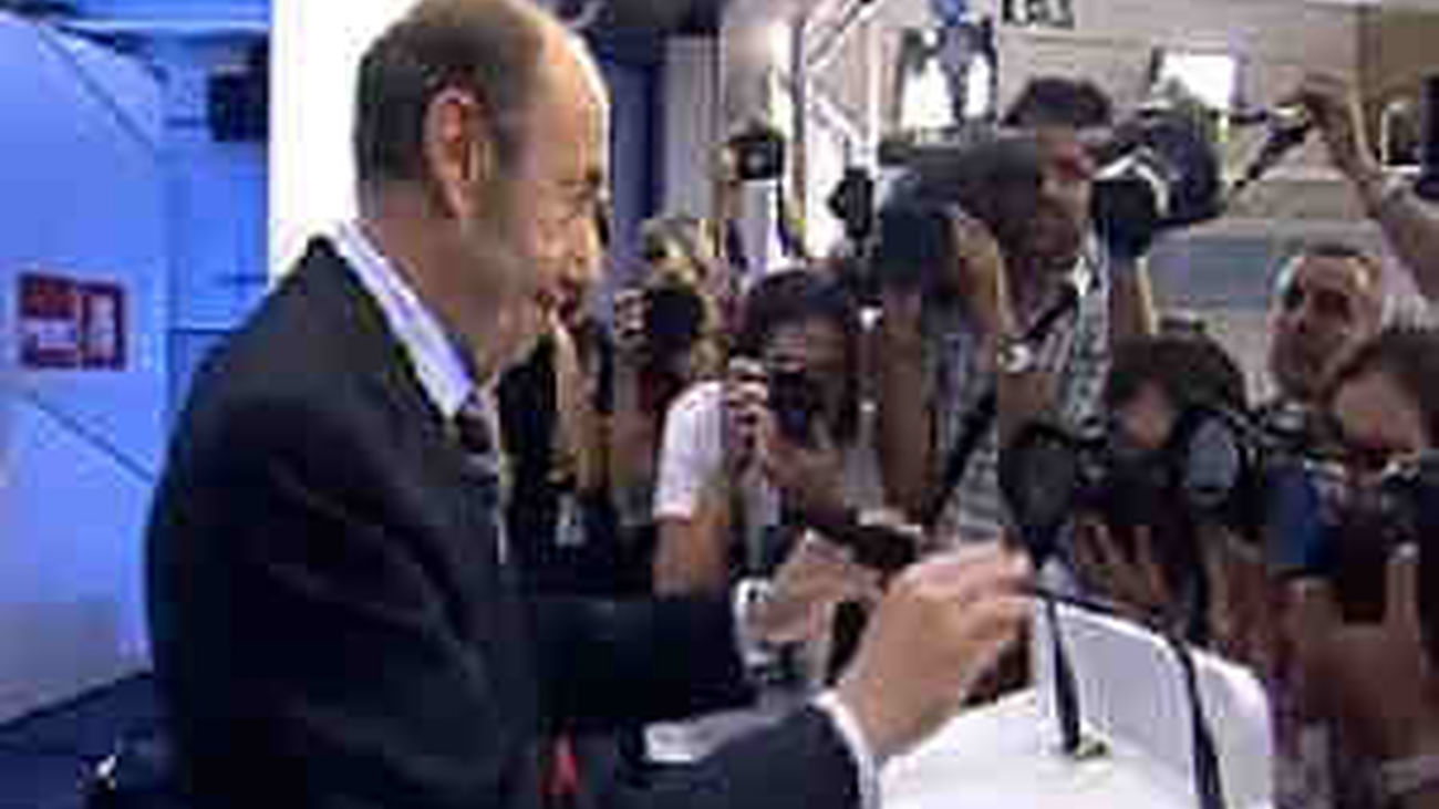 Rubalcaba se siente elegido por "miles de dedazos"