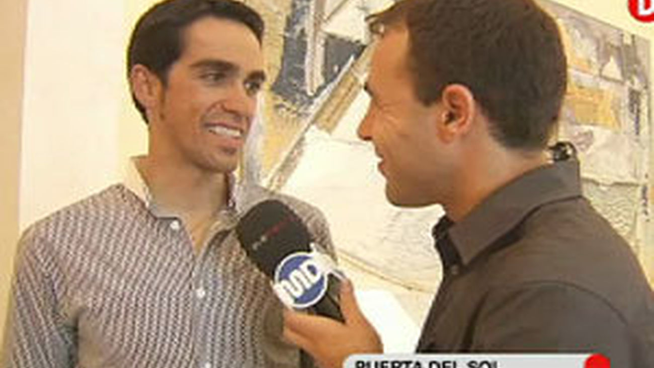 Alberto Contador en Madrid Directo
