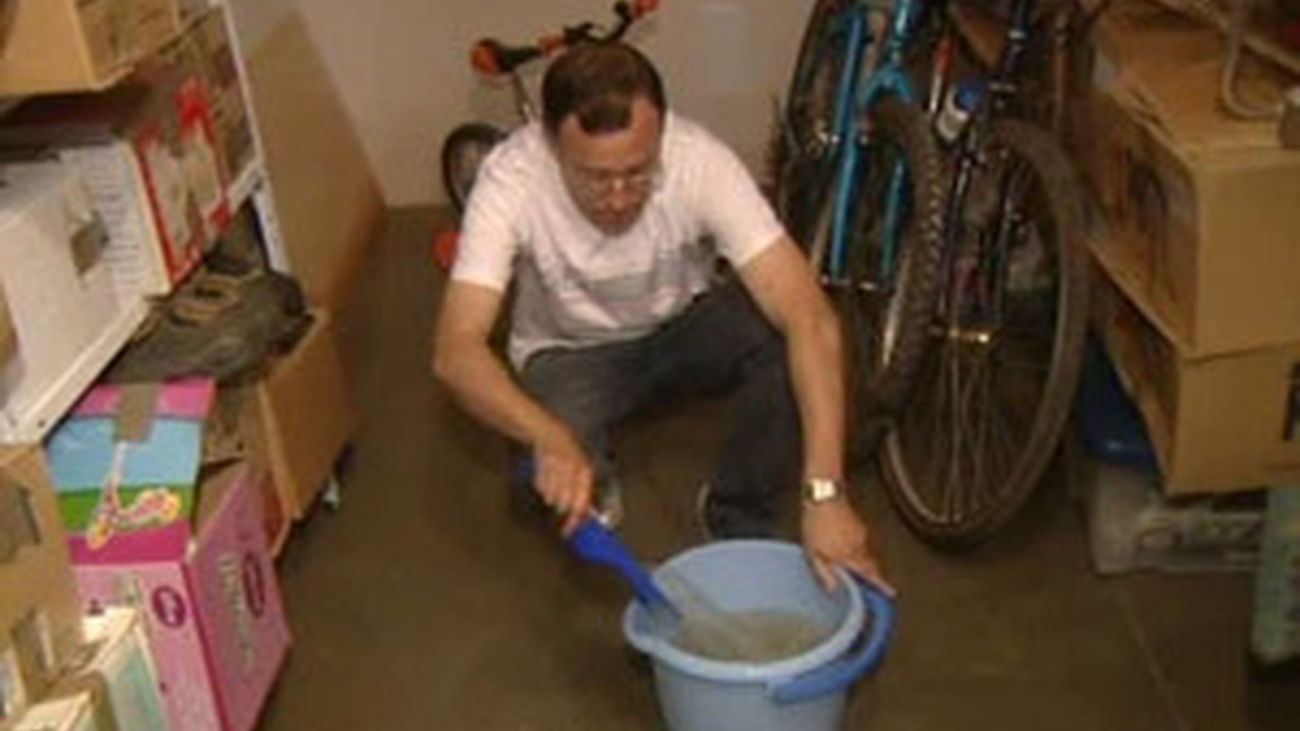 Estrenan piso... e inundaciones