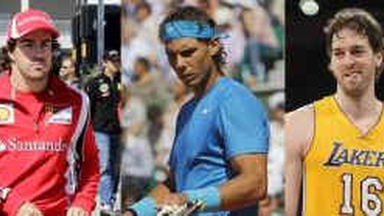 Alonso, Nadal y Pau Gasol, entre los mejor pagados del mundo