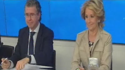 Aguirre: "¿Si Rubalcaba tenía la solución  del paro, ¿por qué no se lo dijo a Zapatero?"