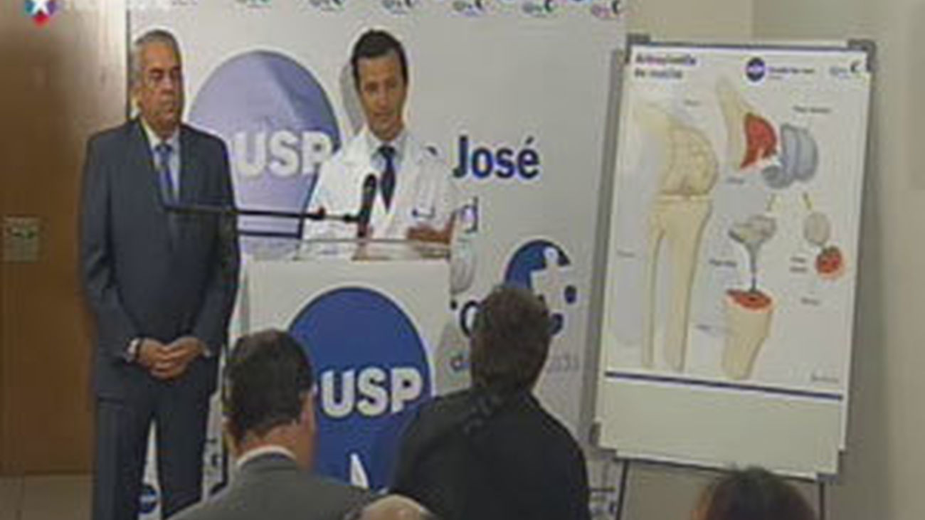 El Rey intervenido con éxito en la rodilla