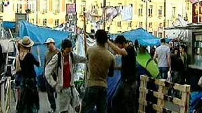 El movimiento 15M prevé acampar en la puerta del Sol a partir del 12 de mayo