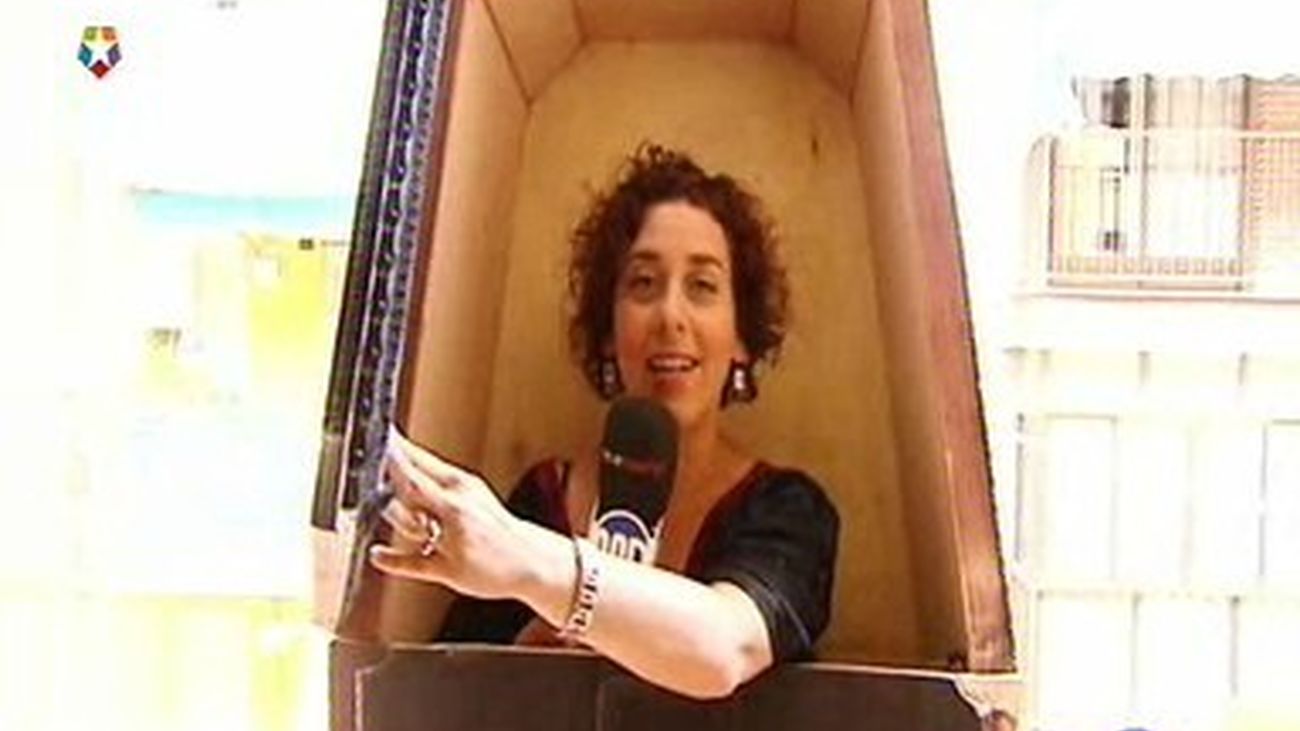 Un ataúd en la terraza