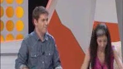 Anquela juega al padel en Telemadrid