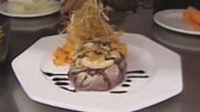 Receta de solomillo con espuma de foie