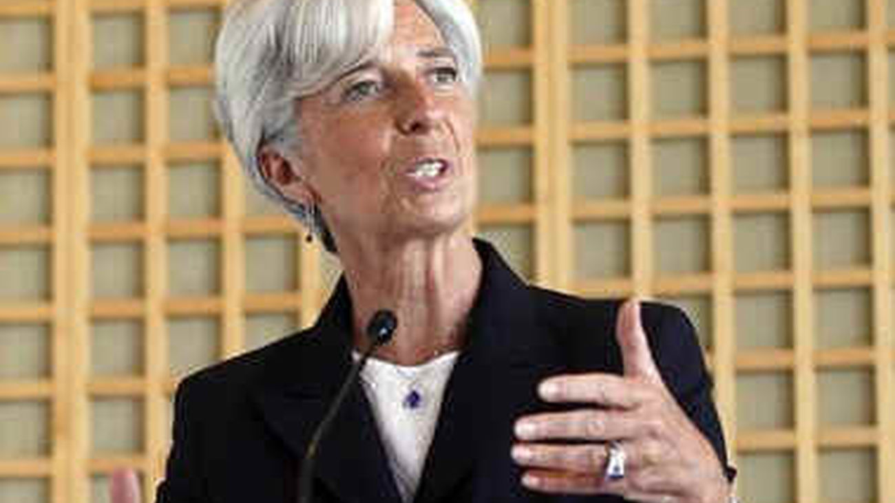 Lagarde afirma que los problemas de la deuda soberana serán una prioridad