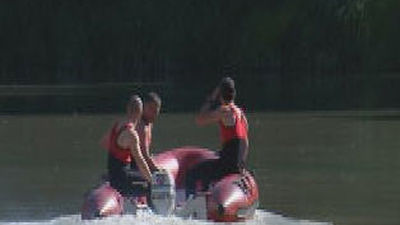 Hallado el cuerpo del bañista desaparecido en el Tajo gracias a un perro entrenado en rescate acuático