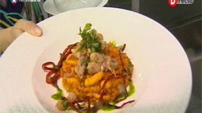 Receta de arroz meloso con chipirones