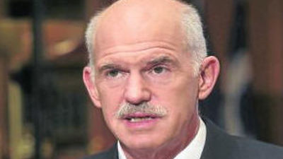 El nuevo gabinete de Papandréu jura sus cargos en Atenas