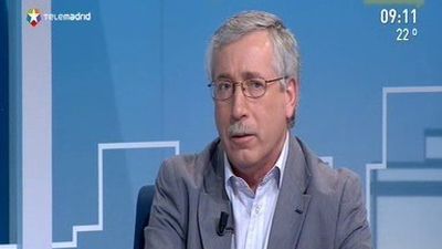 Entrevista a Ignacio Fernández Toxo, secretario general de CCOO