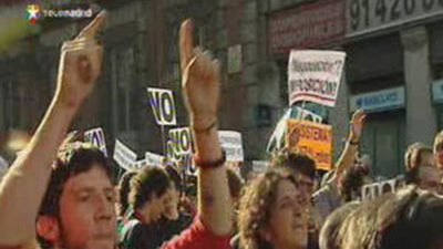 La policía teme que unos 50.000 indignados se manifiesten este domingo en Madrid