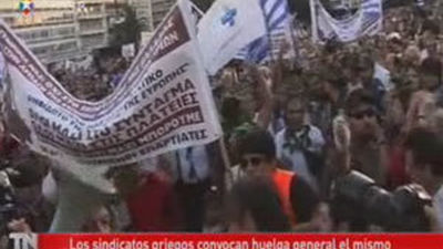 Los sindicatos griegos convocan una huelga para el día en que se voten las nuevas medidas anticrisis
