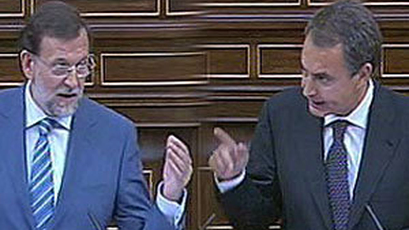 Debate sobre el estado de la Nación: Zapatero y Rajoy