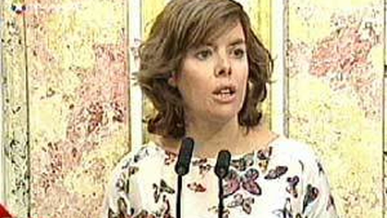 Sáenz de Santamaría: solo nos queda esperar un nuevo presidente del Gobierno