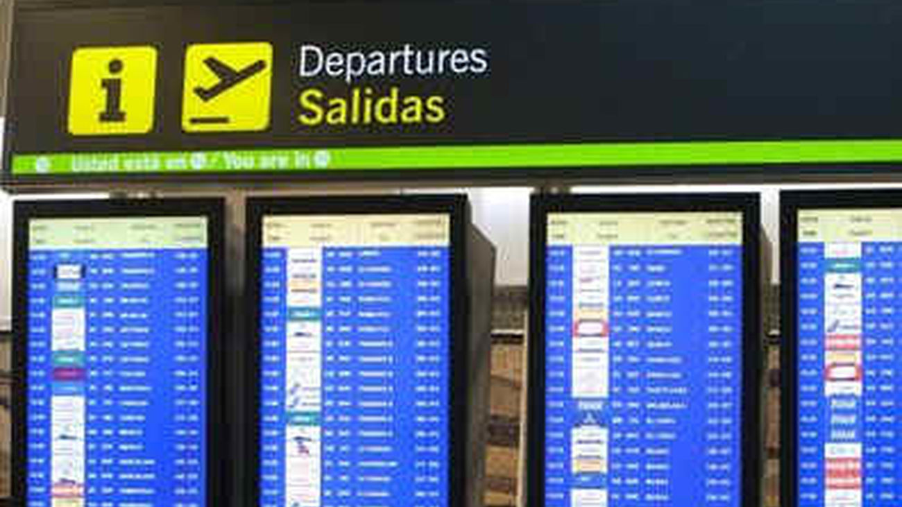 Más de 6.200 vuelos en Barajas en cuatro días