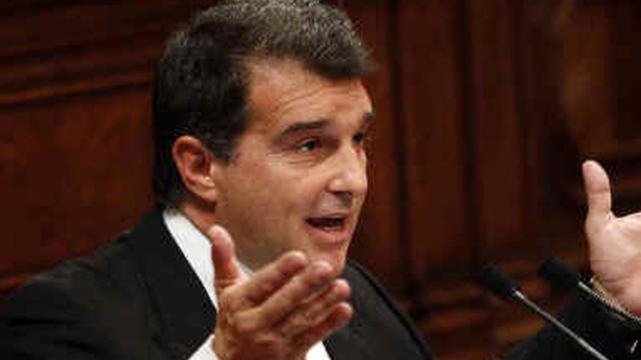 Laporta: "Rosell está agradecido en el fondo de la gran herencia que le dejé"