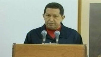 Hugo Chávez reconoce en un mensaje televisado que ha sido operado de cáncer