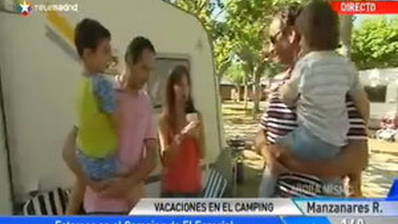 Camping en el Escorial