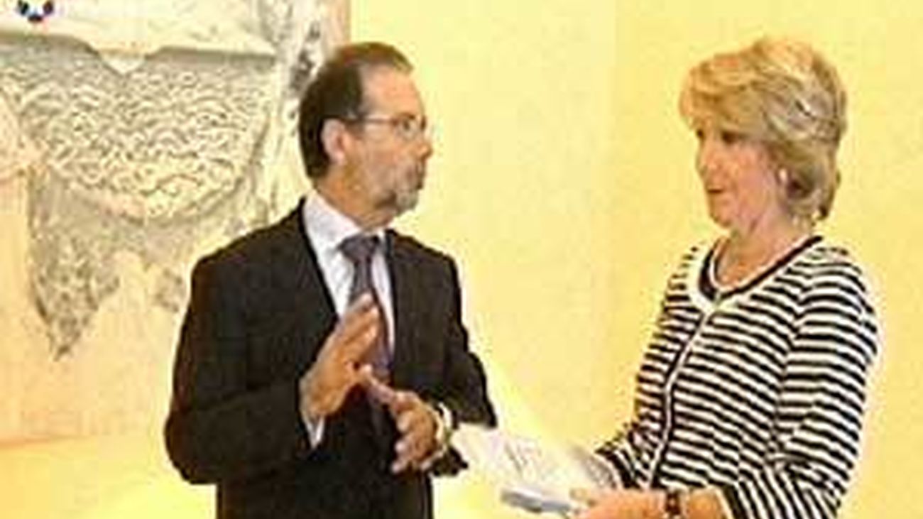 Aguirre recibe la memoria anual del Tribunal Superior de Justicia de Madrid