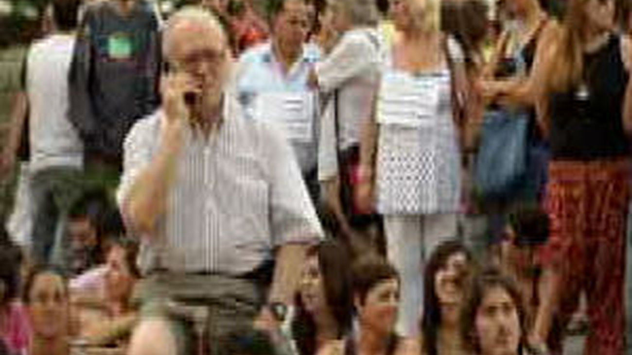 Detenidos dos “indignados” en Palma durante una manifestación en contra del un desalojo