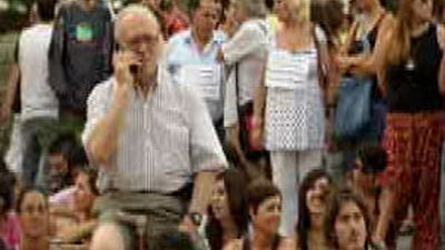 Detenidos dos “indignados” en Palma durante una manifestación en contra del un desalojo