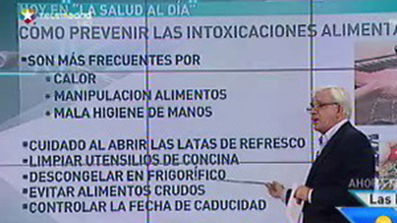 Hablamos de las intoxicaciones alimentarias