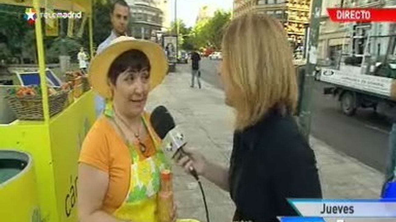 Señoras que nos ayudan a combatir las altas temperaturas