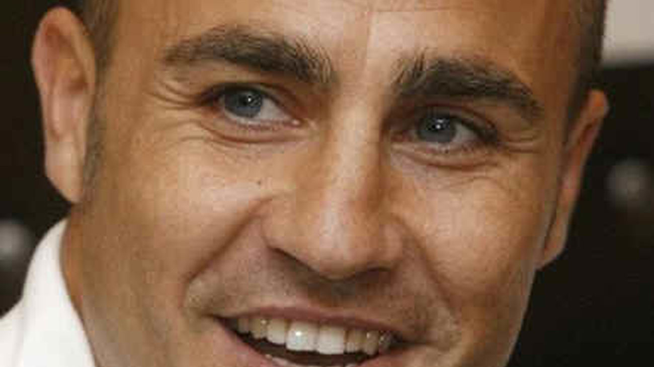 Fabio Cannavaro anuncia su retira por recomendación médica