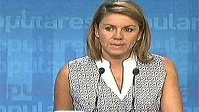 Cospedal: el Gobierno no tiene nada nuevo que ofrecer