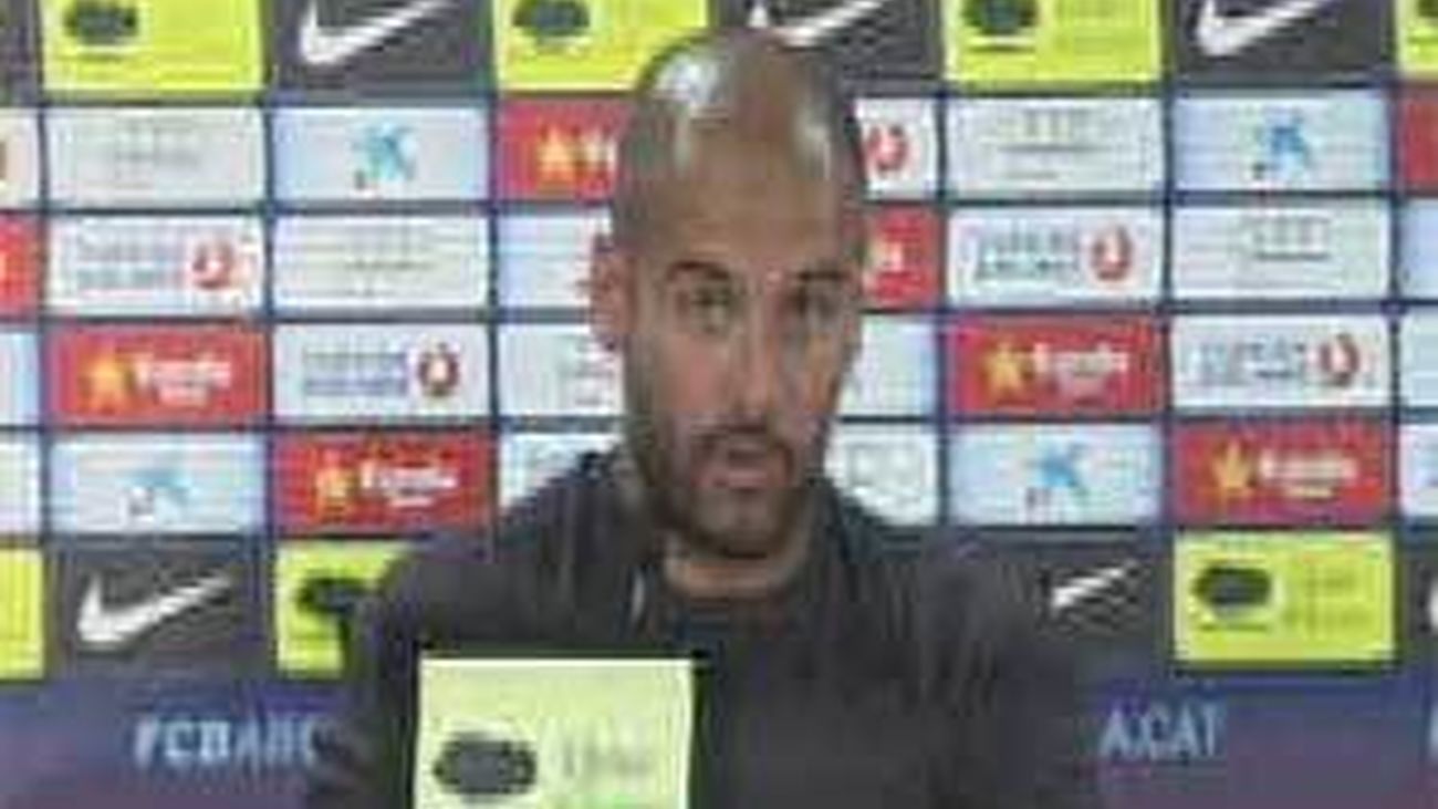 Guardiola: "Cesc nos hará mejores. No me gustaría que un jugador se plante"