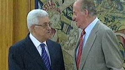 El rey recibe a Abás, que busca apoyos para el ingreso de Palestina en la ONU