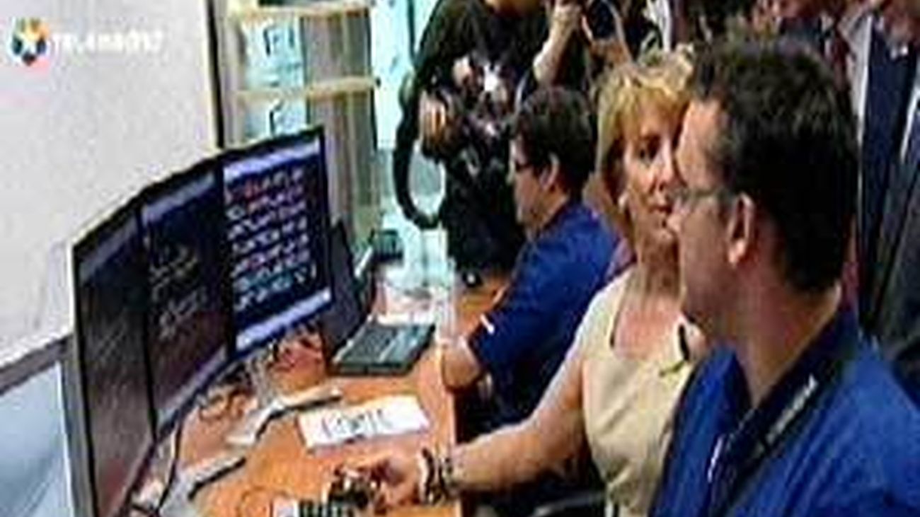 Aguirre inaugura la nueva sede de Bombardier Transportation, en San Sebastián de los Reyes