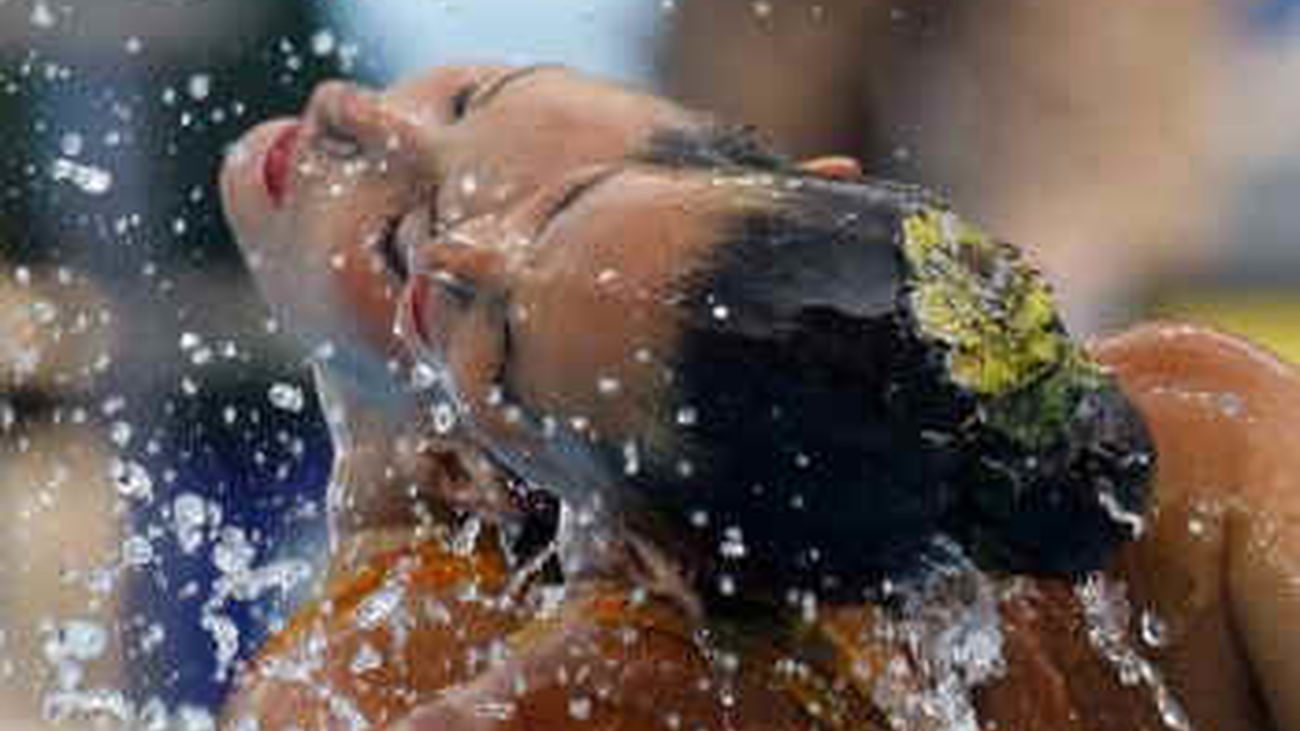 El equipo español de natación sincronizada  arriesga y pierde el bronce ante Canadá en el último momento