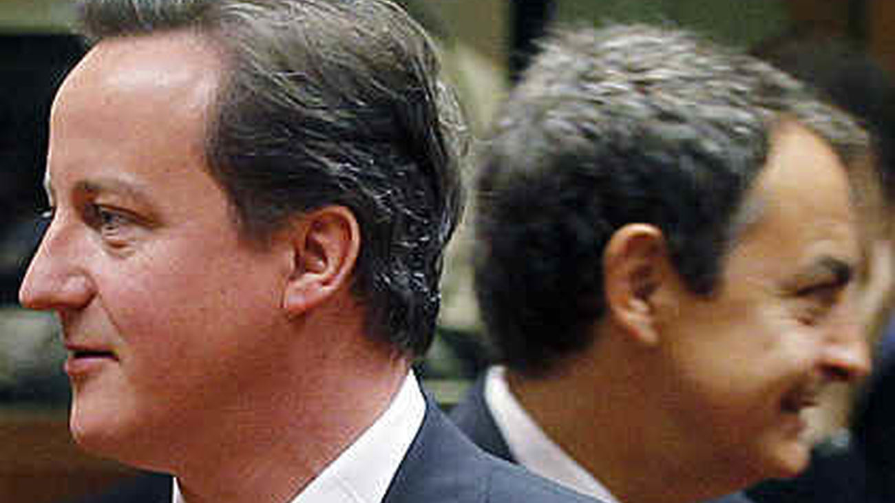 Las recetas contra la crisis monopolizarán la cita de Zapatero y Cameron