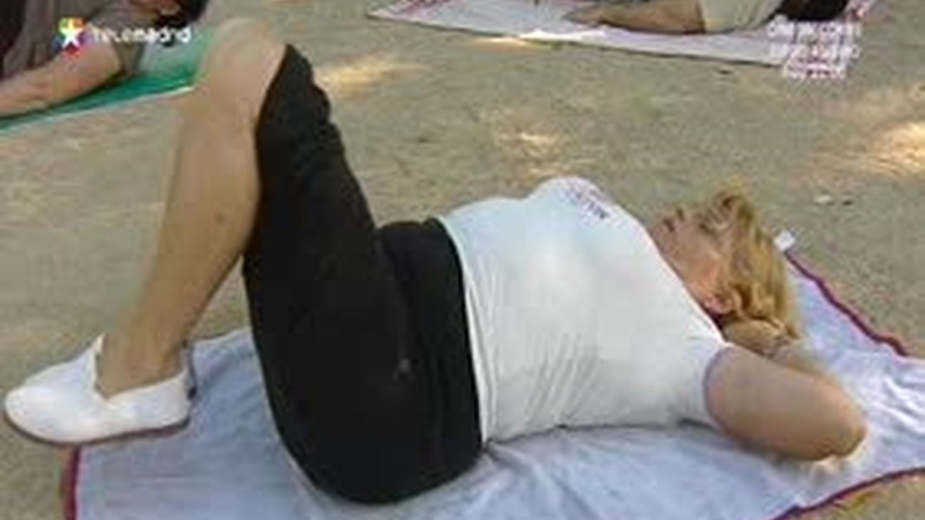 Aerobic en el parque