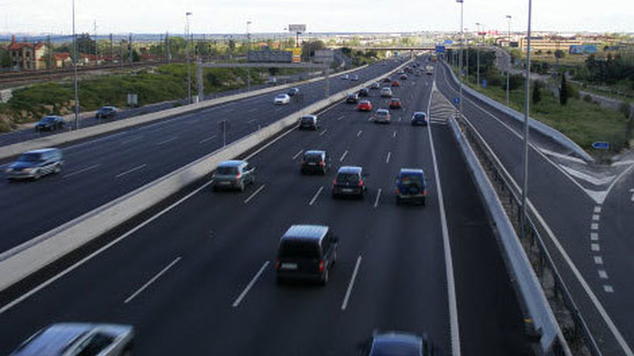 Poco tráfico en las carreteras madrileñas en la operación salida de agosto