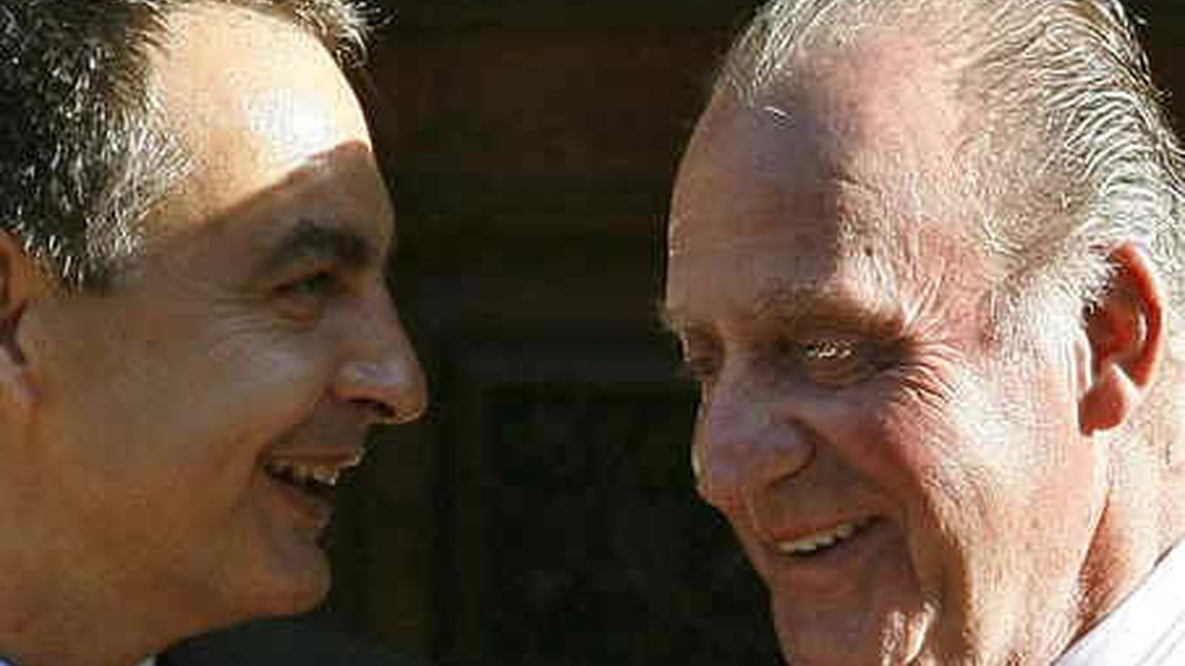 Zapatero mantendrá este lunes su último encuentro en Palma  de Mallorca con el Rey como presidente del Gobierno